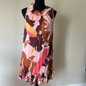 Summer A line designer dress